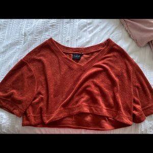 Urban outfitters cropped shirt